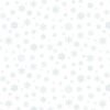 White Cotton Fabric – Snowflake Print, Seasonal Christmas Holiday - Image 2