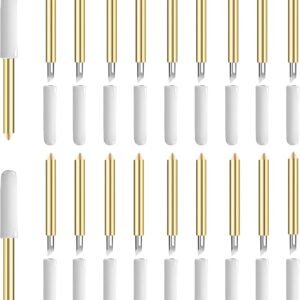 20 Pcs Premium Fine Point Blades – For Cricut Maker & Explore, Cuts Vinyl, Cardstock, Foil & More