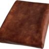 Thick Brown Faux Leather Fabric, 1 Yard - Image 2