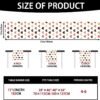 Valentine’s Table Runner – 13x72", Colorful Hearts, Seasonal Decor for Dining & Mantel - Image 4