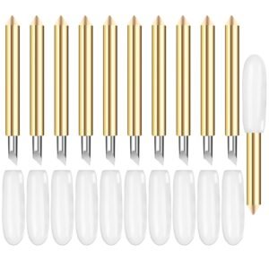 10 Pcs Premium Fine Point Blades – Compatible with Cricut Explore & Maker Machines