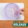 Transfer Tape for Vinyl – 12" x 16ft with Red Alignment Grid, Medium Tack for Signs & Decals - Image 3
