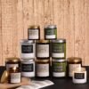 4 oz Clear Glass Candle Jars with Lids - Image 3