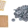 200ft Candle Wick Roll (35 PLY) – Includes Wick Stickers, Holders, & Bases for Candle Making - Image 5