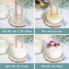 Large 3-Wick Clear Glass Candle Jars with Bamboo Lids - Image 3
