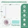 Clear Matte Vinyl Transfer Tape – 12" x 30FT, Low Tack for Decals, Signs & Stickers - Image 4