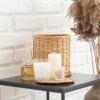 100 Pcs 8" Cotton Candle Wicks – Pre-Waxed, Thick with Base for DIY Candle Making - Image 2