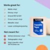 Clear Transfer Tape for Vinyl – 6" x 300ft, Medium to High Tack for Crafts & Decals - Image 2