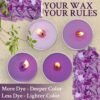 Vibrant Wax Dye Chips for Soy Candle Making - Image 2