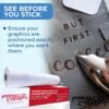Craft Transfer Tape for Heat Transfer Vinyl – 12" x 50ft, High Tack, Reusable up to 5 Times - Image 4
