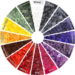 Vibrant Wax Dye Chips for Soy Candle Making
