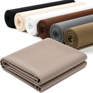 Barcelonetta Dust Cover Fabric, 60" Wide, Medium Weight, Khaki, 1 Yard