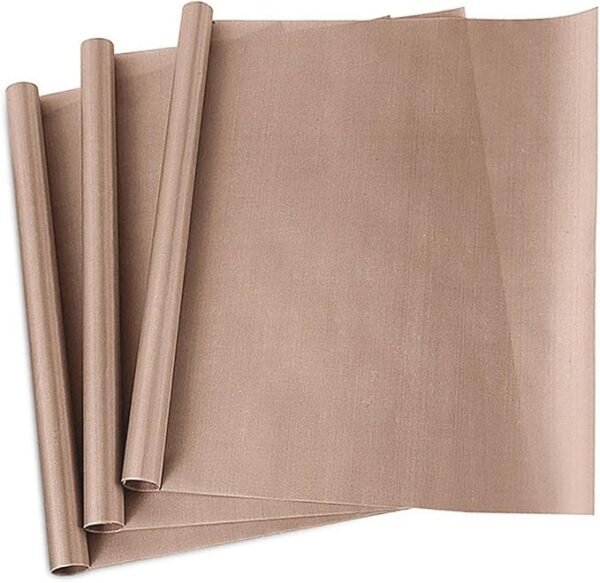 3 Pack PTFE Teflon Sheets – 16" x 20", Reusable Heat Transfer Mat for Crafting