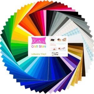 63 Colors 651 Permanent Outdoor Adhesive Vinyl Sampler Pack