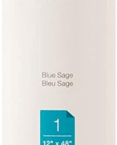 Premium Permanent Vinyl – Blue Sage, 12" x 48" Roll, UV & Water-Resistant for Indoor/Outdoor Projects