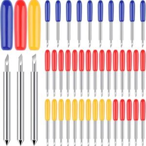 40 Pcs Replacement Blades – Compatible with Cricut Explore Air 2, Air 3, Maker (Standard, Deep, Fine Point)