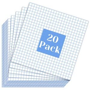 20 Pack Vinyl Transfer Tape Clear Contact Paper for Cricut Vinyl Craft