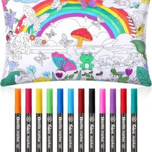 Butterfly Coloring Pillowcase with Markers