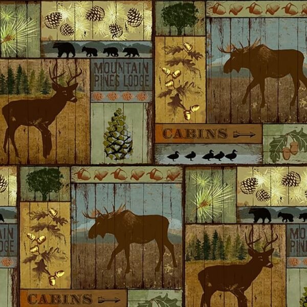 Barcelonetta Dust Cover Fabric, 60" Wide, Medium Weight, Khaki, 1 Yard