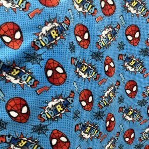 Spiderman Colorful Character Fleece Fabric, 58" Wide