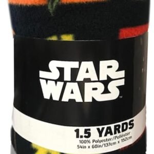 Star Wars Fleece Precut 54x60 Character 2pc