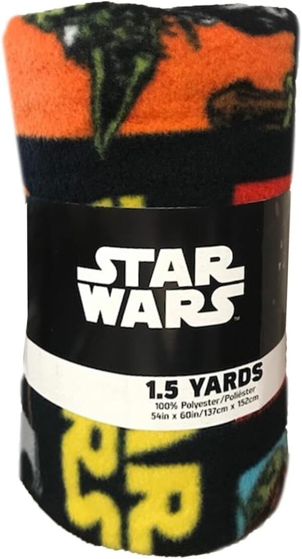 Star Wars Fleece Precut 54x60 Character 2pc
