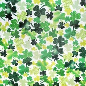 Shamrocks Cotton Fabric St. Patrick's Day Timeless Treasures