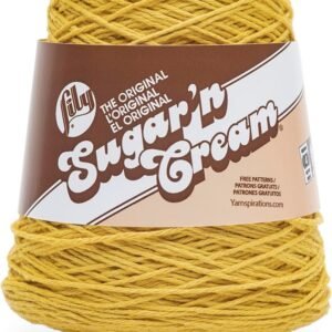 Cotton Yarn Cone – Worsted Weight, 400g/14oz, 674 Yards, for Knitting & Crochet