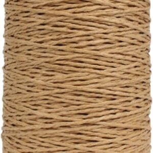 Natural Cotton Yarn Brown Crochet Summer Sun Hat Yarn (Brown)