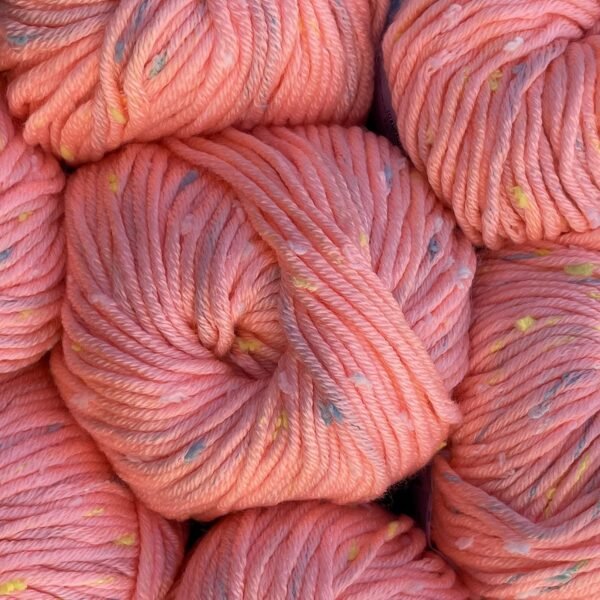 Soft Baby Yarn – Tweed Twinkles 8-Pack (696 yds), Ideal for Crocheting & Knitting + Free Patterns