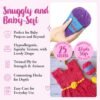 Soft Baby Yarn – Tweed Twinkles 8-Pack (696 yds), Ideal for Crocheting & Knitting + Free Patterns - Image 4