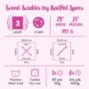 Soft Baby Yarn – Tweed Twinkles 8-Pack (696 yds), Ideal for Crocheting & Knitting + Free Patterns - Image 3