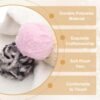 Soft Faux Fur Eyelash Yarn – 70 Yards, 100g Chunky Plush Polyester for Crocheting- Cherry Blossom White - Image 3
