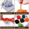 3-Pack Chunky Velvet Chenille Yarn – Soft 100g Skeins for Baby Projects -3-Pastel Purple - Image 3