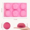 3 Pack Silicone Soap Molds – Flower Shapes for Handmade Soap, Cake, Chocolate & More - Image 3