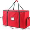 2-in-1 Christmas Ornament & Figurine Storage Box – Holds 73 Ornaments with Removable Trays & Adjustable Compartments - Image 5
