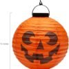 3 Pack 13" Light-Up Jack-O’-Lantern Paper Lanterns – Assorted Halloween Designs for Indoor & Outdoor Decor - Image 3