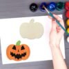 30pcs Unfinished Wooden Pumpkin Cutouts with Rope – DIY Fall, Thanksgiving & Halloween Decor - Image 4