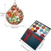 12 Pcs Hand-Blown Glass Gazing Balls – Hanging Witch Ornaments for Outdoor Patio & Garden Decor - Image 3