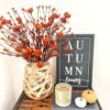 6PCS Fall Berry Stems – 17" Artificial Pumpkin & Leaf Picks for Autumn Centerpieces - Image 3