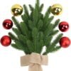 60 PCS Artificial Pine Branches – Realistic Faux Greenery for Christmas Trees, Wreaths, Garlands & DIY Holiday Decor - Image 3