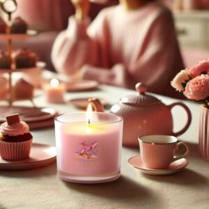 3 Pack Pink Ocean Scented Candles – 7 oz Gift Set for Women, Ideal for Birthdays & Special Occasions
