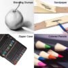 Drawing & Colored Pencil Set for Kids – Sketching Kit with Coloring Book, Ages 8-12 - Image 4