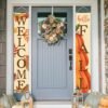 Fall Welcome Banner – "Hello Fall" Front Door & Porch Hanging Decoration for Autumn Home Decor - Image 5