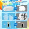 90-Pc Painting Kit for Adults & Kids – Includes 6 Easels, Canvases, Aprons, Brushes & Palettes for Parties & Beginners - Image 5