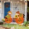 38" Artificial Fall Porch Tree – Sorghum Harvest Decor with Black Planter for Indoor/Outdoor Seasonal Display - Image 5