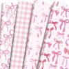 Pink Bow Wrapping Paper – Cute Gift Wrap for Christmas, Baby Showers, Birthdays & Bachelorette Parties - Image 4