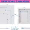 68-Pack Canvas Boards Set – Multiple Sizes (5x7 to 11x14) for Acrylic, Oil, Tempera & Watercolor Painting - Image 5