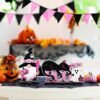 5 Pcs Halloween Table Signs – Happy Boo Day with Gnome, Cat, Pumpkin & Ghost Decor - Image 2
