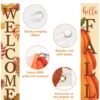 Fall Welcome Banner – "Hello Fall" Front Door & Porch Hanging Decoration for Autumn Home Decor - Image 3